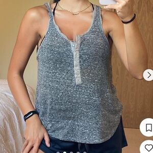 Abercrombie and Fitch Grey Tank Top Women’s